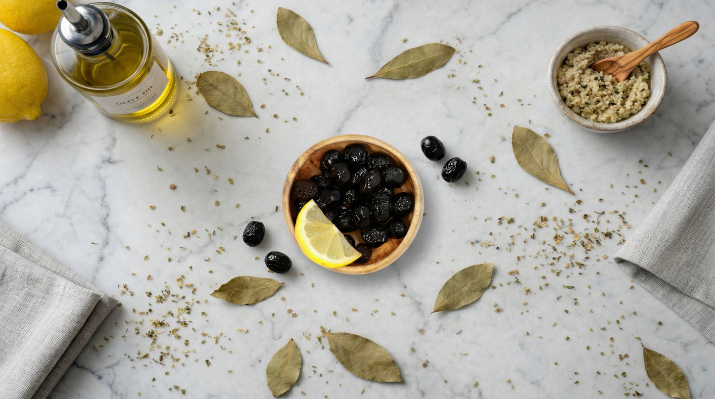 Premium Salamura Siyah Zeytin 1 KG