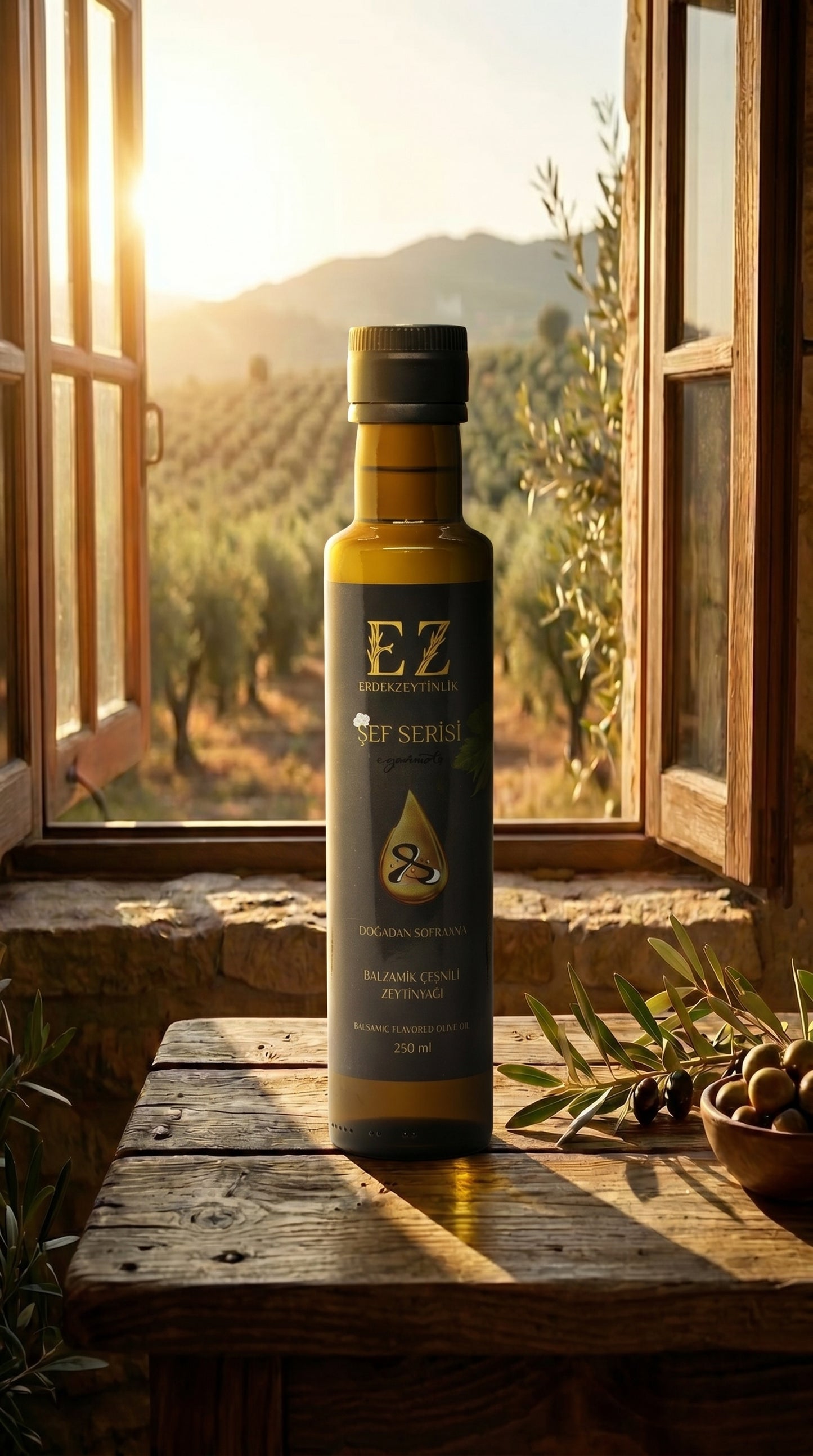 Şef Serisi Balzamik Çeşnili Zeytinyağı 250 mL