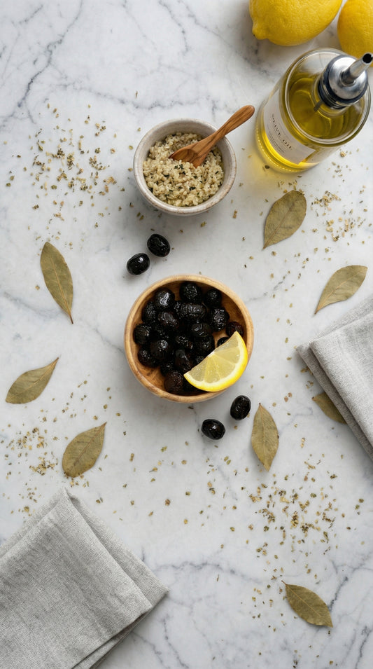 Premium Salamura Siyah Zeytin 1 KG
