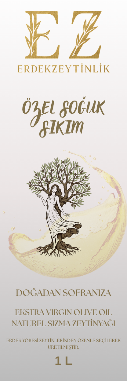 Özel Soğuk Sıkım Zeytinyağı 1L