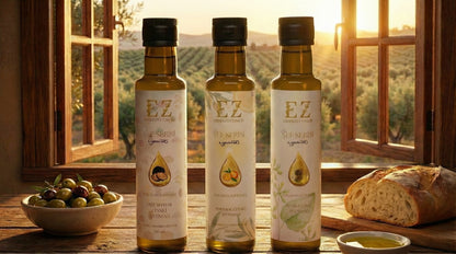 Şef Serisi Başlangıç Paketi Trüf Mantar-Portakal-Kekik Çeşnili Zeytinyağları 250mL