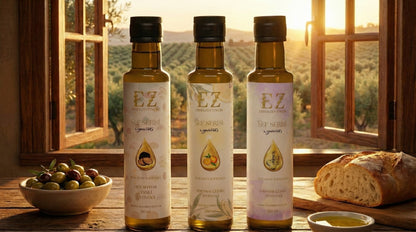 Şef Serisi Başlangıç Paketi Sarımsak-Trüf Mantar-Portakal Çeşnili 250mL Zeytinyağları
